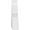 Ekena Millwork Richland Architectural Grade PVC Gable Bracket, 48"W x 10"H x 2"D x 4"F, 5/12 Pitch GBP048X10X0204RIC00 - alternate 4